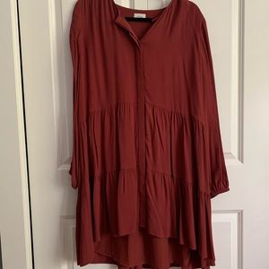 Wilfred long sleeve dress